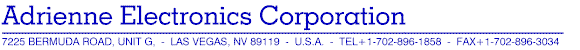 Adrienne Electronics Corportation logo