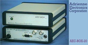 Photo 'AEC-BOX-20'   LTC/VITC Reader with Serial Interface (front & rear)