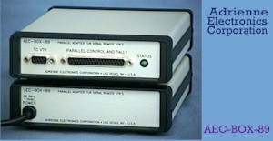 'AEC-BOX-89' - Simple Parallel Control of Serial Remote VTRs